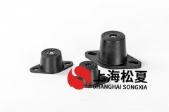 RM-240橡膠減震器安裝在電動(dòng)循環(huán)泵